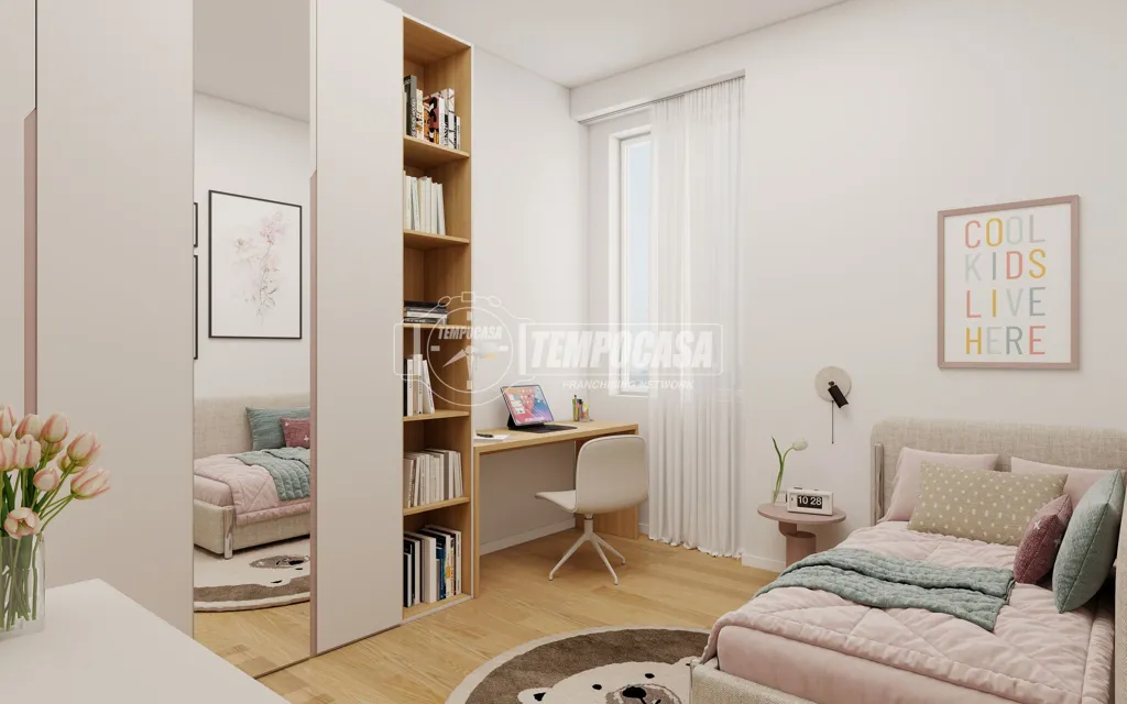 Camere da letto - Three-Bedroom Apartment in Historic Building, Milan