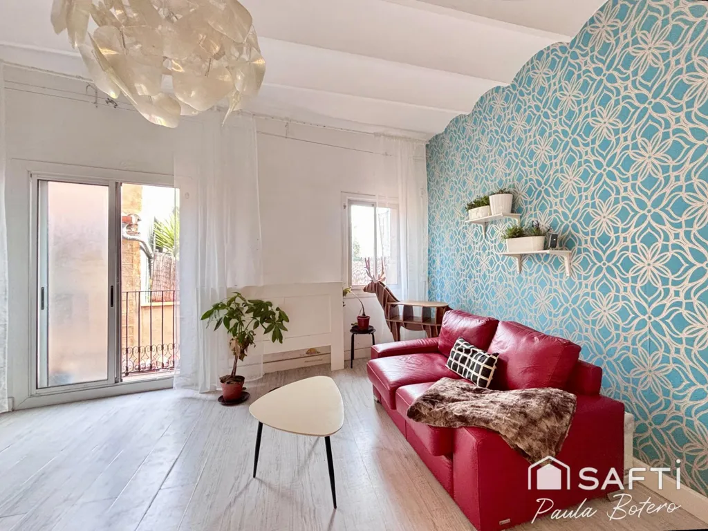 Séjour - Loft with Terrace in El Raval