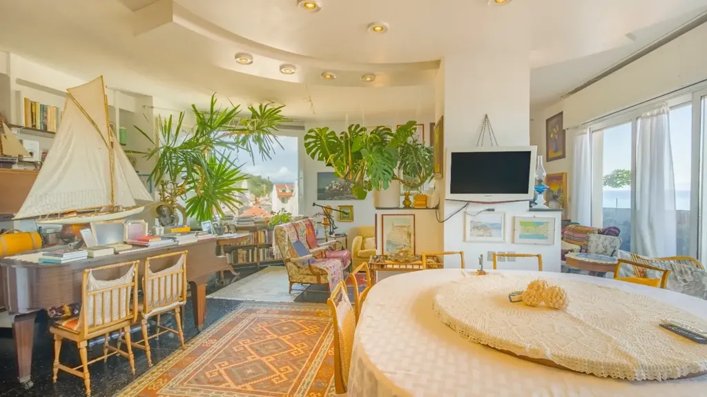 Salle à manger - Penthouse with Sea View in Ceriale
