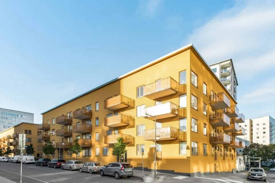 Välivaade - Modern 1-Bedroom Flat with West View in Vällingby