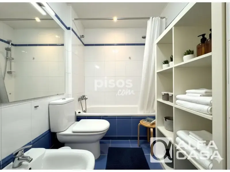 Salles de bain - Duplex Apartment with Terrace in Lloret de Mar