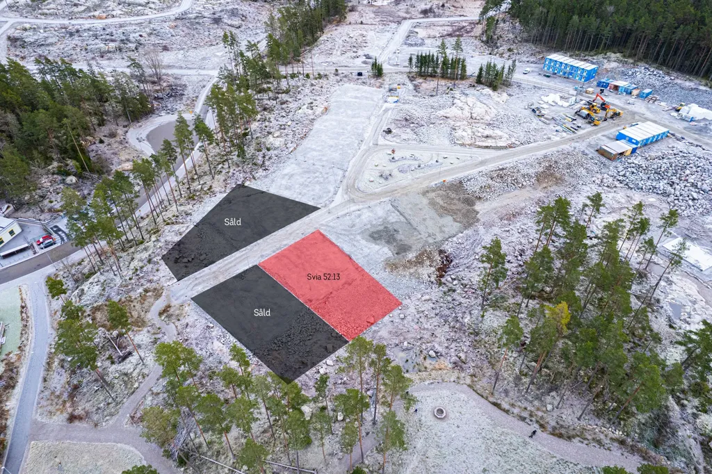Plan - Plot with Panoramic View in Skölsta