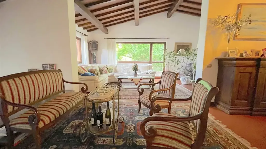 Séjour - Villa with Garden in Impruneta