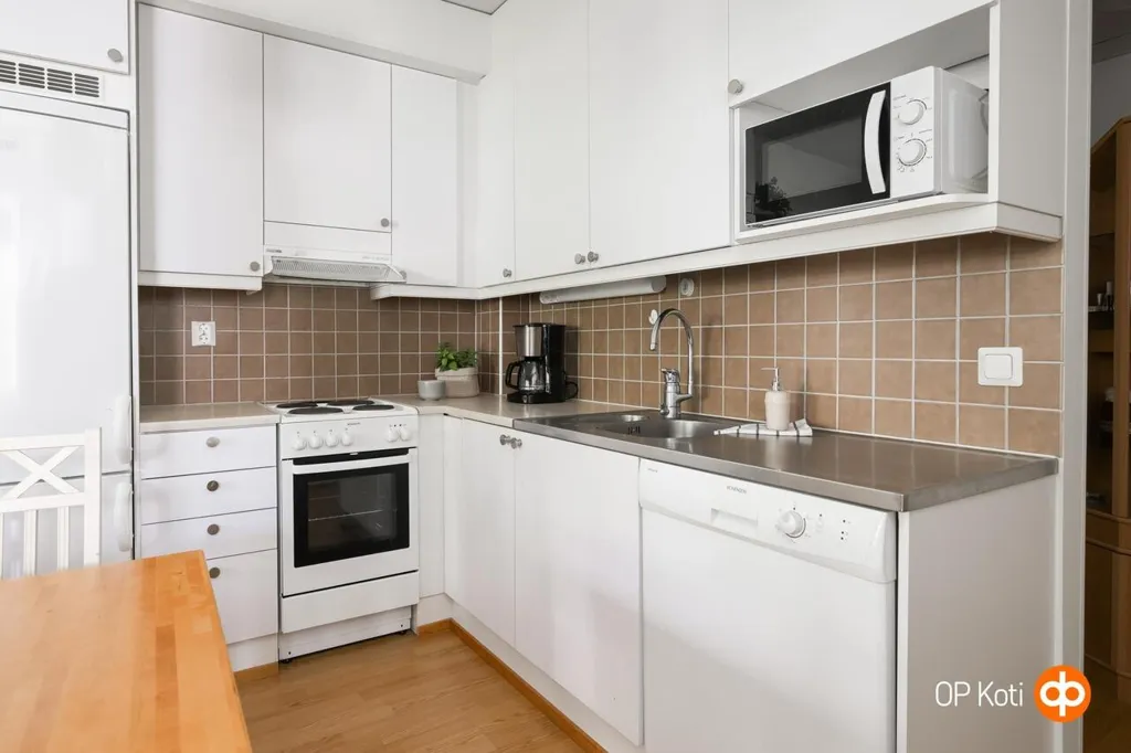 Köök - Apartment with Sauna in Jyväskylä