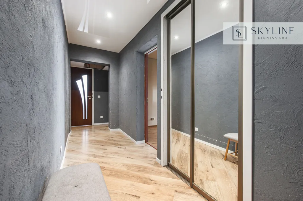 Hallway - Functional 3-Bedroom Flat with Garden in Kristiine