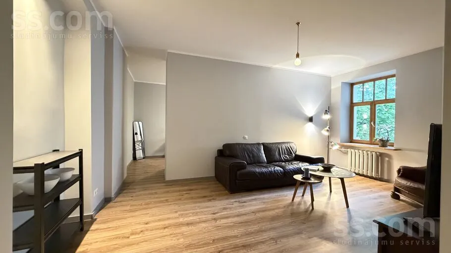 Soggiorno - 2-Bedroom Flat with Garden in Riga Centre