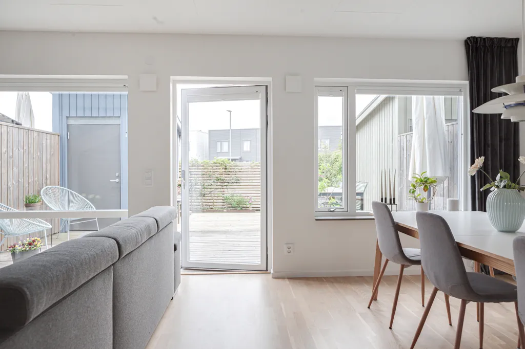 Esszimmer - Apartment with South-Facing Terrace in Skegrie