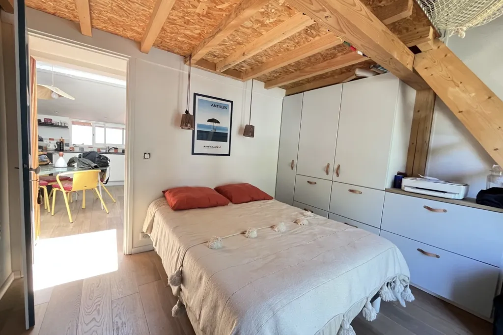 Chambres - Appartement Charmant avec Balcon au Port de Plaisance, Anglet