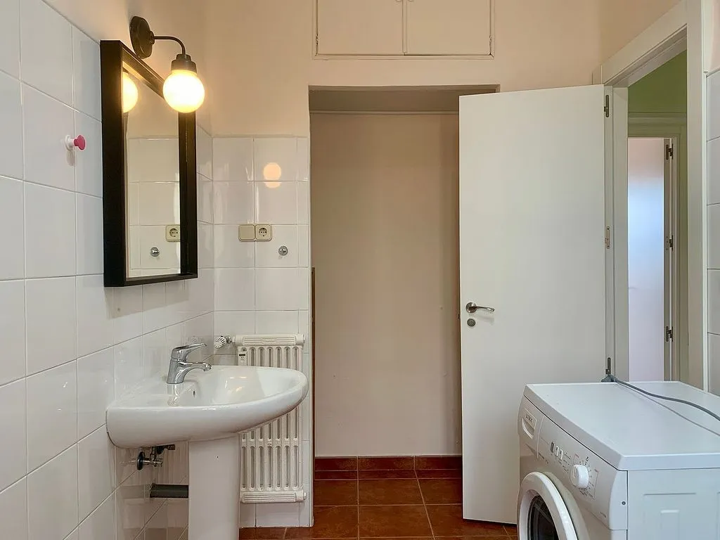 Salles de bain - Apartment with South View in Madrid