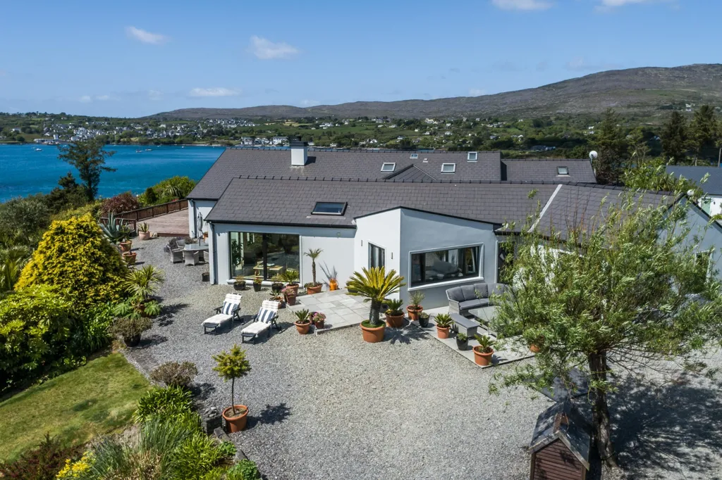 Vue aérienne - Maison 4 chambres à Schull