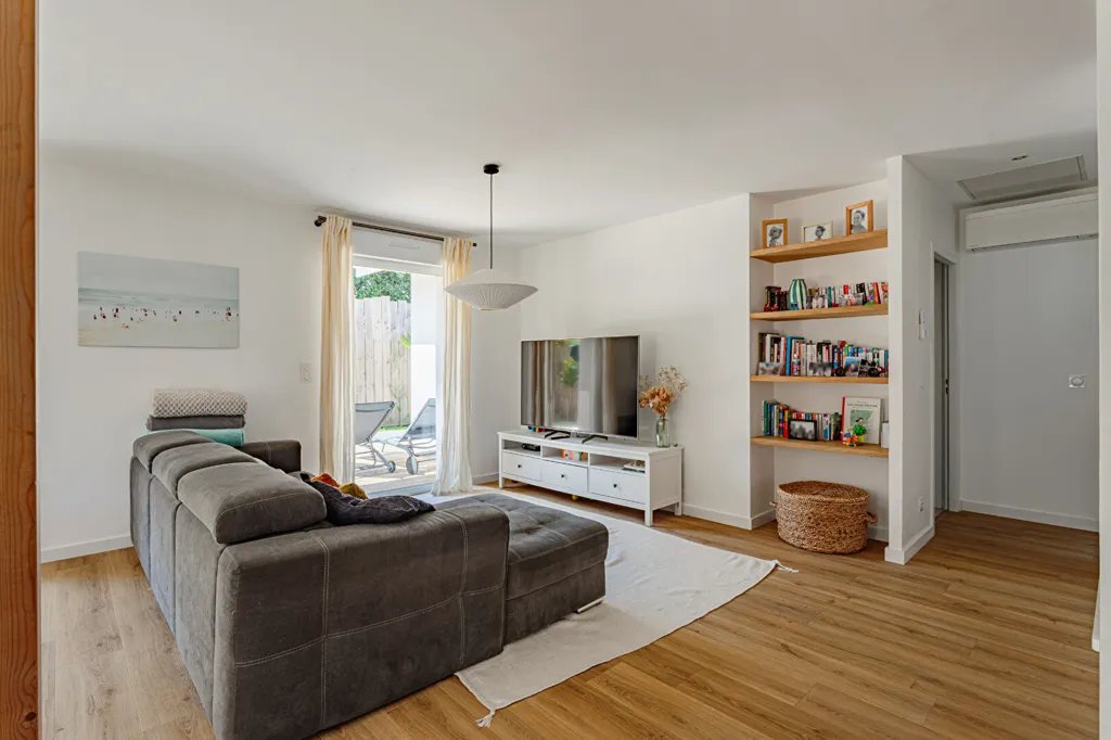 Séjour - Maison Contemporaine avec Piscine à Labenne