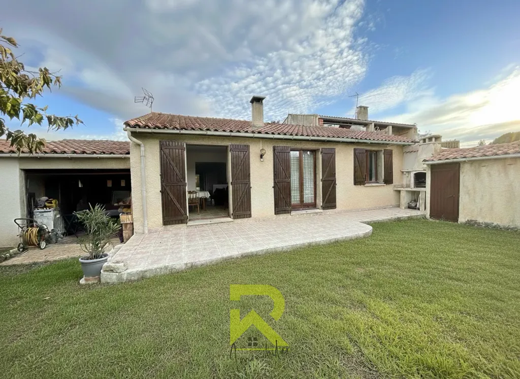 Jardin - Villa en Plain-Pied avec Garage à Grau d'Agde