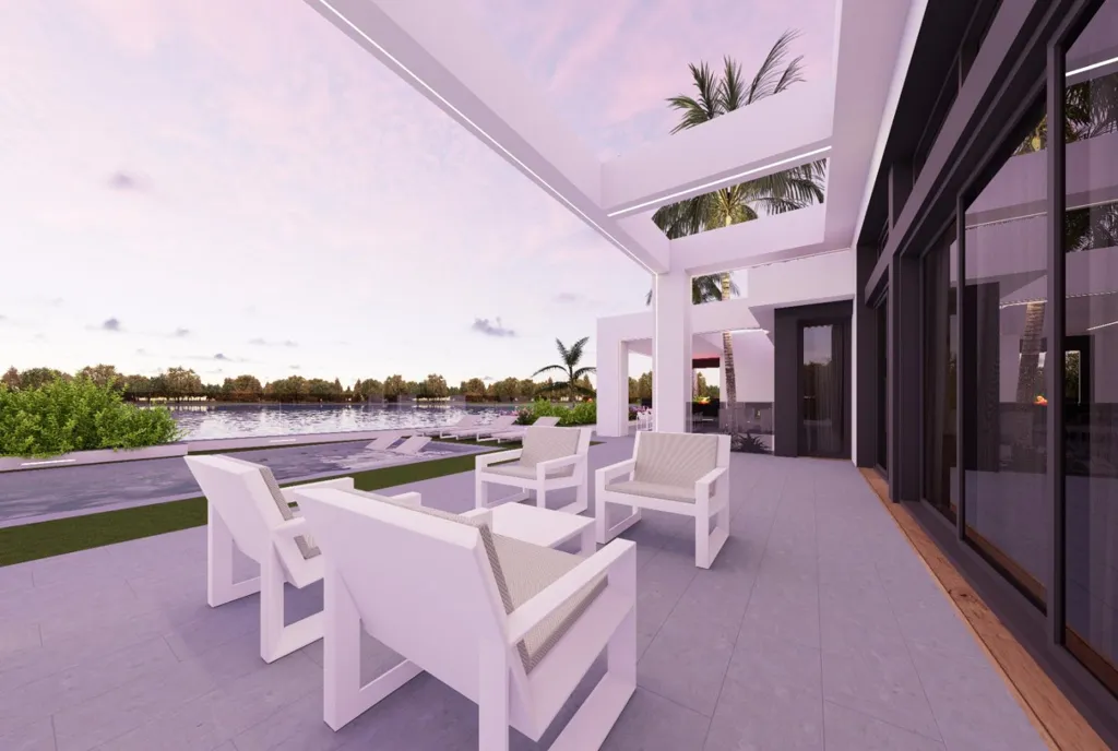 Frontline Villa with Pool in Santa Rosalía Resort