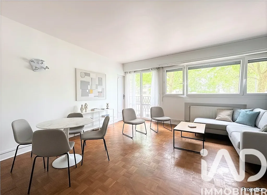 Séjour - Appartement T3 avec Loggias à Rouen