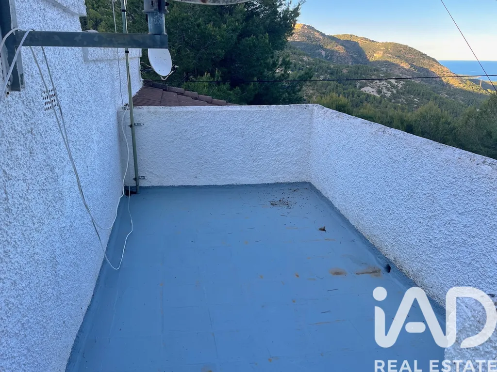 Terrass - Chalet with Sea View and Pool in Alcossebre
