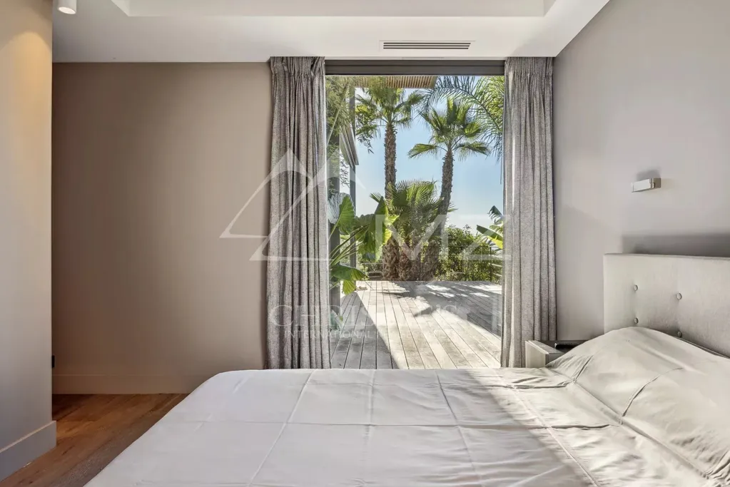 Chambres - Villa Contemporaine avec Vue Mer près de Cannes