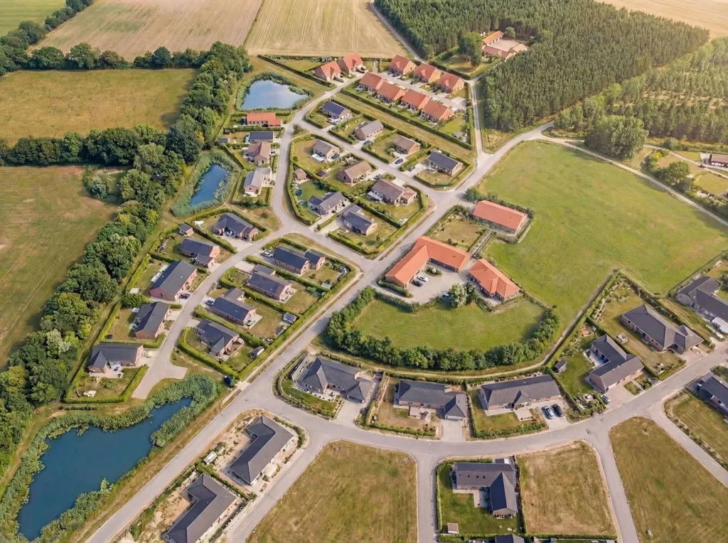 Õhuvaade - Year-Round Plot with 5G Coverage in Holstebro