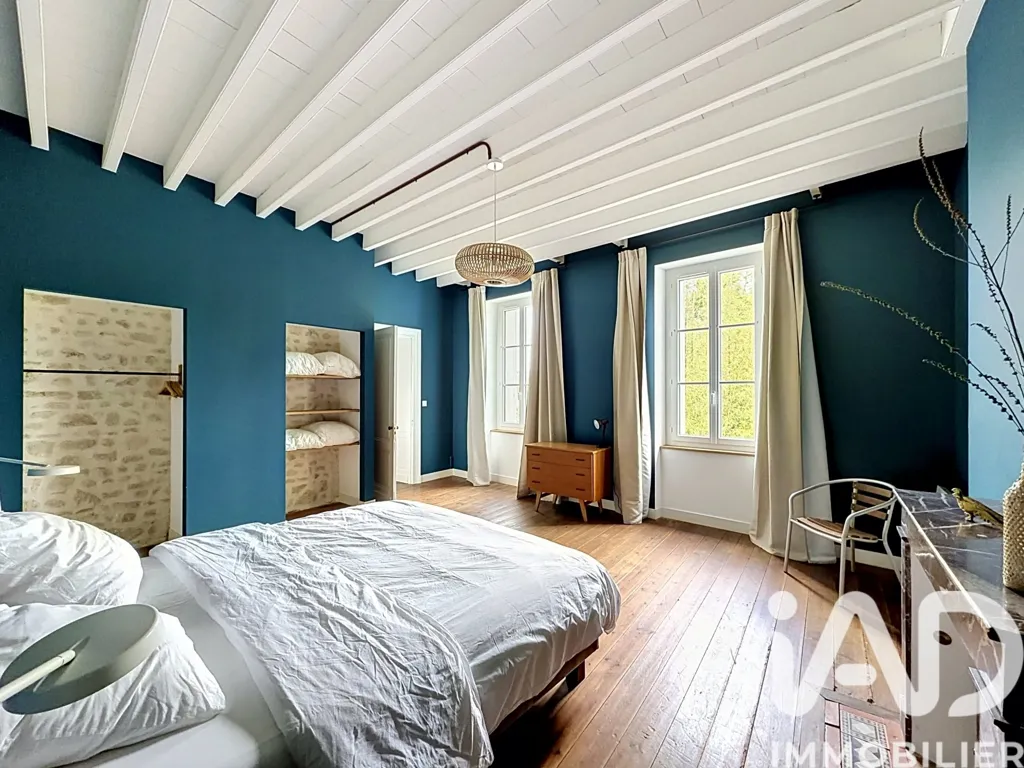 Bedrooms - Charming House with Pool in Saint-Seurin-de-Cadourne
