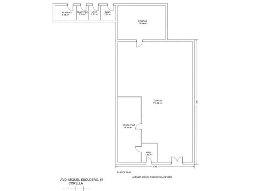 Plan - Chalet with Pool in Corella, Navarra