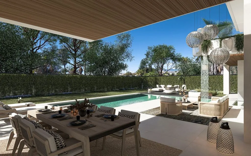 Pool - Chalet with Pool and Terrace in Nueva Alcántara