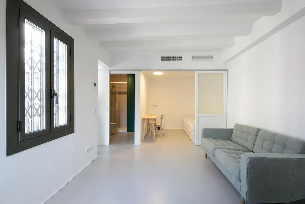 Séjour - Apartment with Terrace in Sant Pere, Barcelona