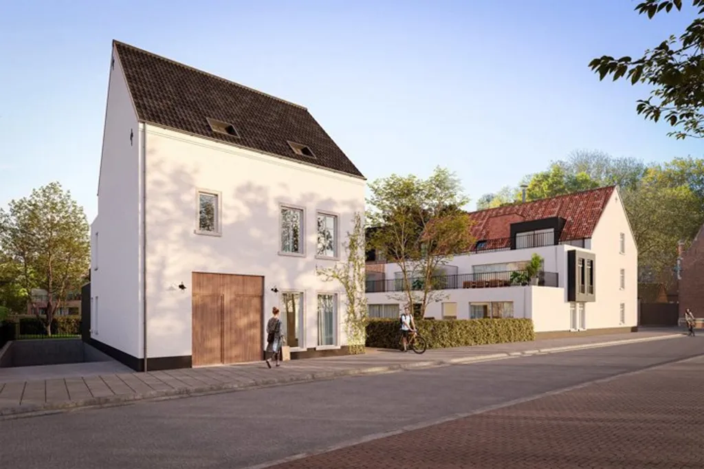 Exterior - Newly Built Apartment with Terrace in Brecht