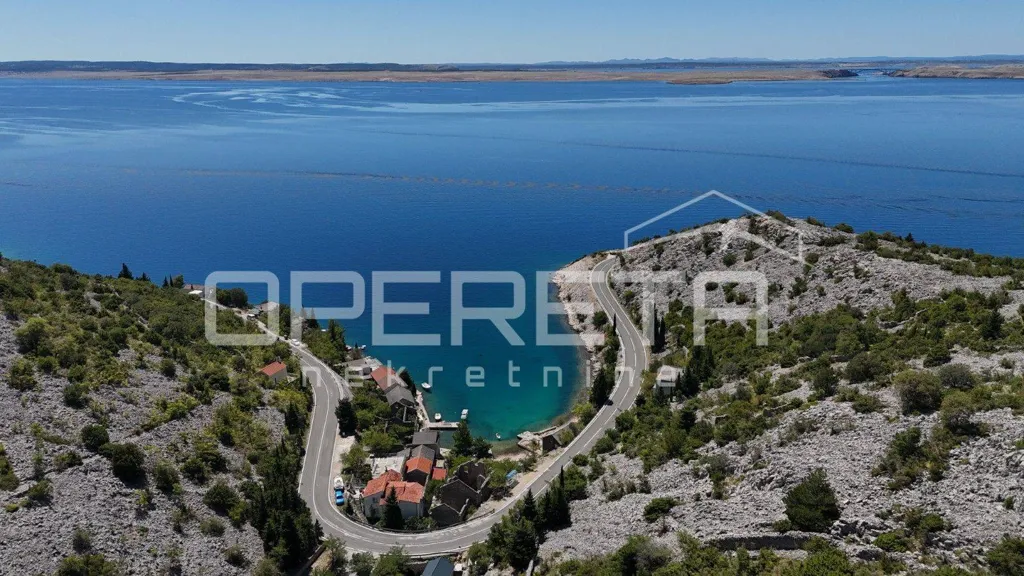 Vue aérienne - Stone House for Renovation with Sea Access in Starigrad