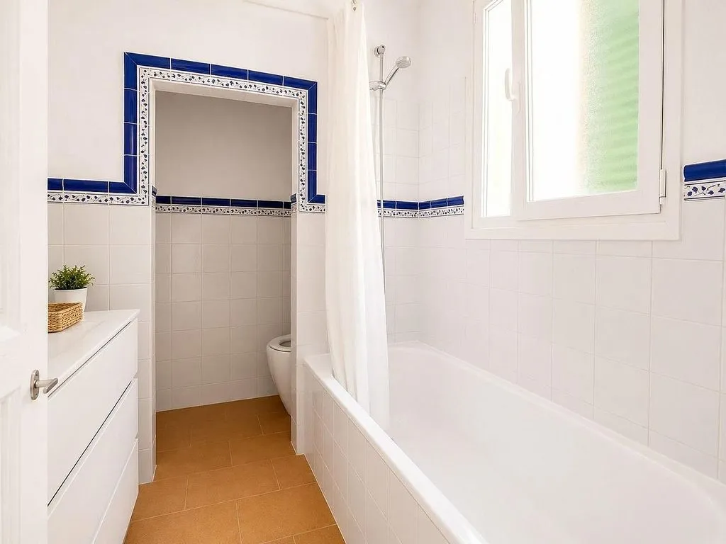 Salles de bain - Historic Attic with Terrace in Carrer dels Oms