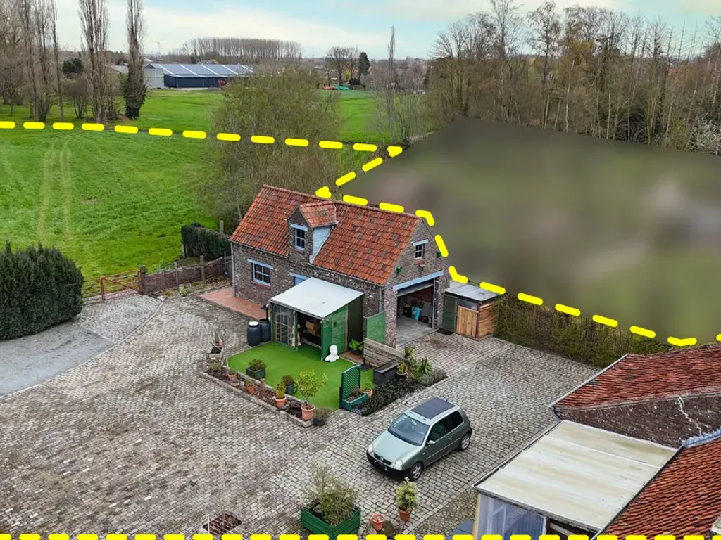 Õhuvaade - House with Extensive Garden in Maldegem