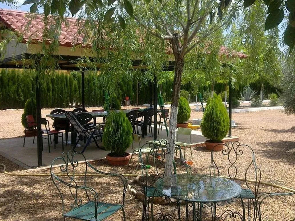 Terrass - Chalet with Pool in Villarrubia