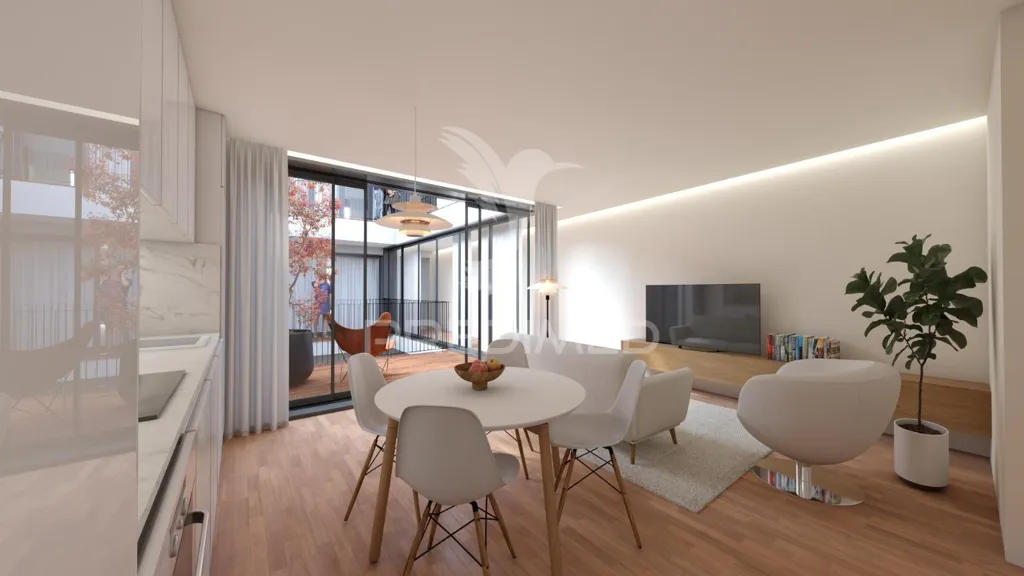 Living Room - 2-room apartment in Porto