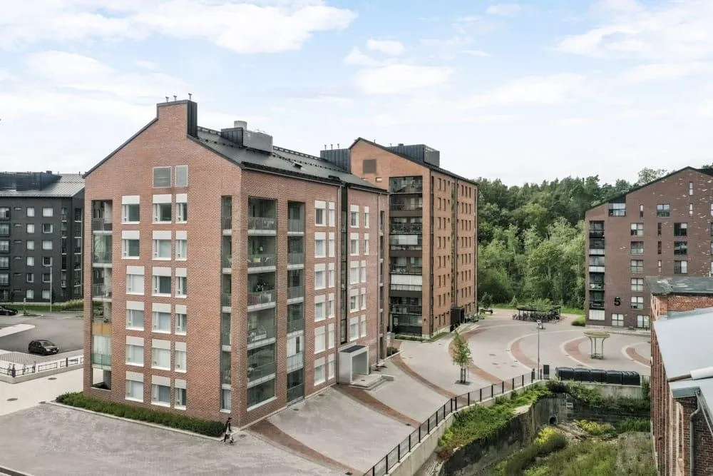 Vue aérienne - Appartement 3 pièces à Jyväskylä