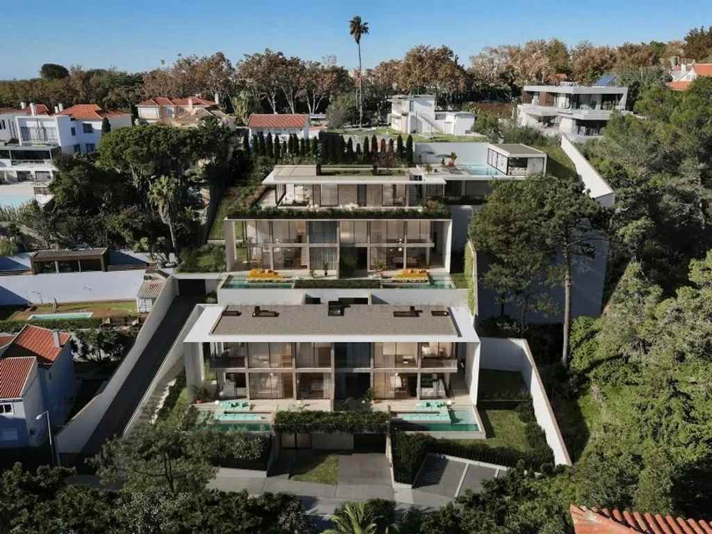 Vista aerea - Luxury Penthouse with Rooftop Lounge in Estoril