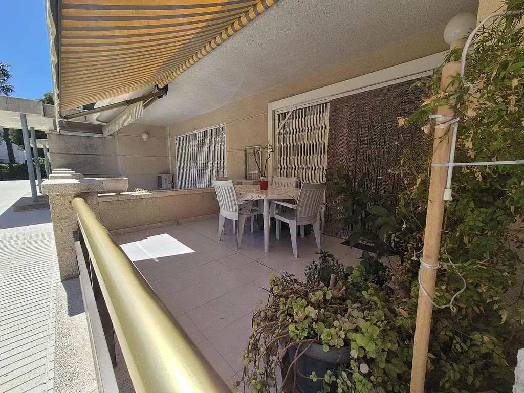 Terrasse - Apartment with Pool and Terrace in Coma-Ruga