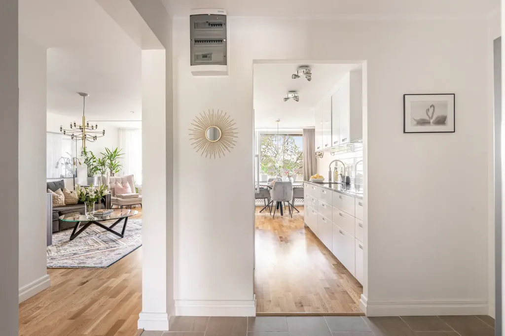 Hallway - Apartment with Rental Unit in Täby
