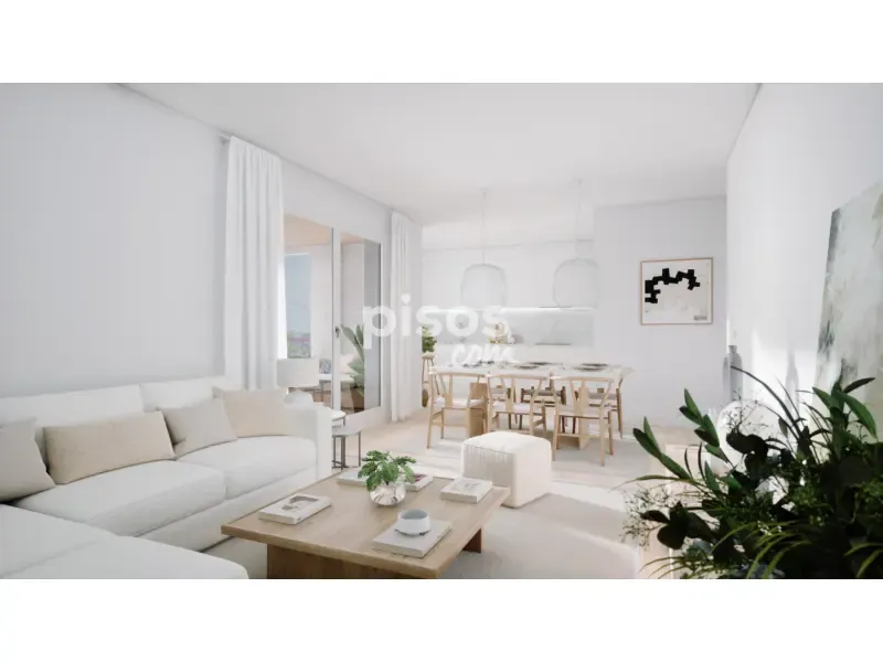 Séjour - New Flat with Terrace in Basurtu, Bilbao