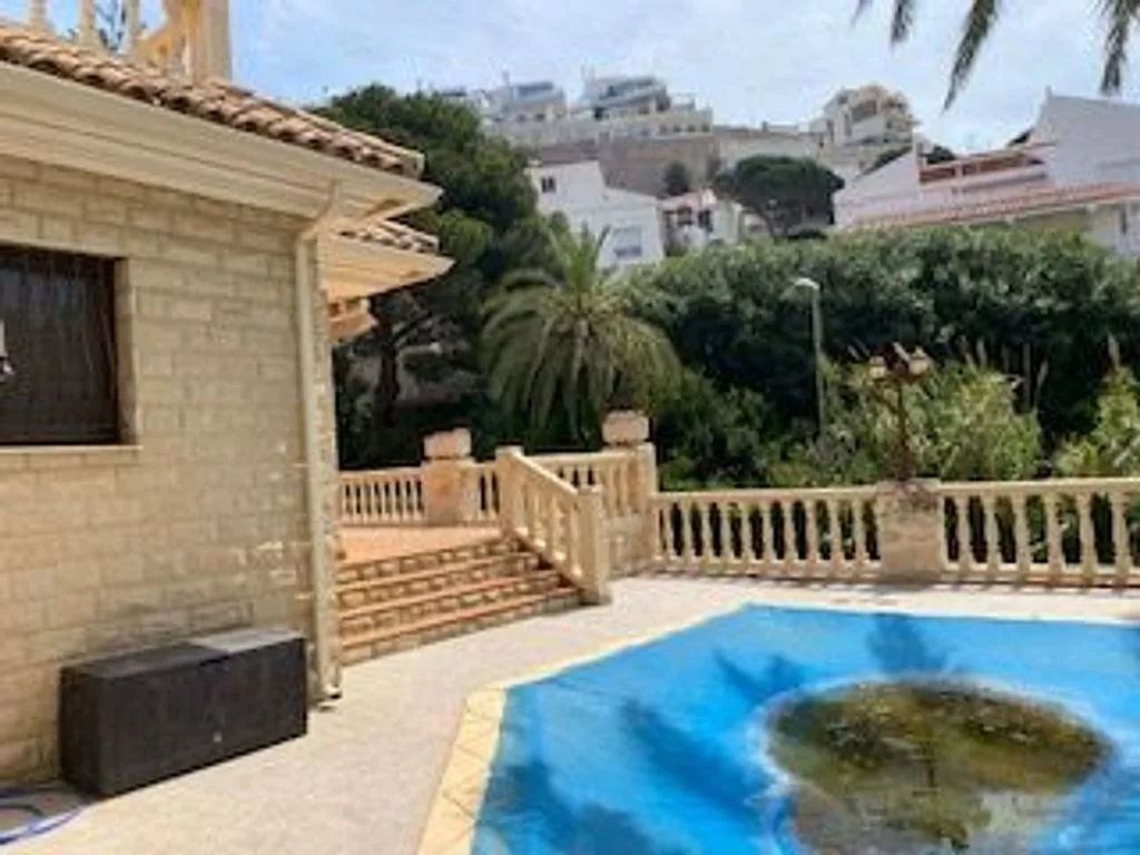 Piscine - Chalet with Sea View and Pool in Cap Blanc, Cullera