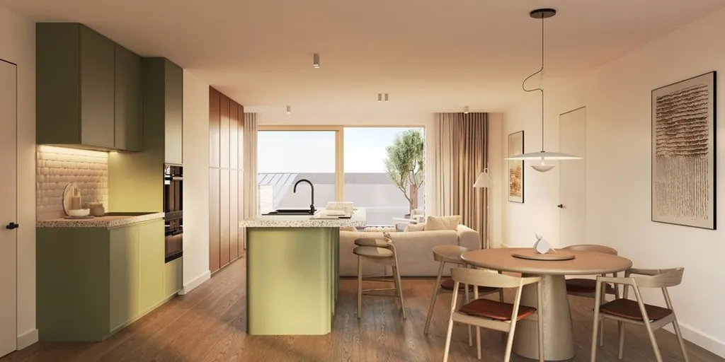 Appartement Neuf avec Terrasse à Wondelgem