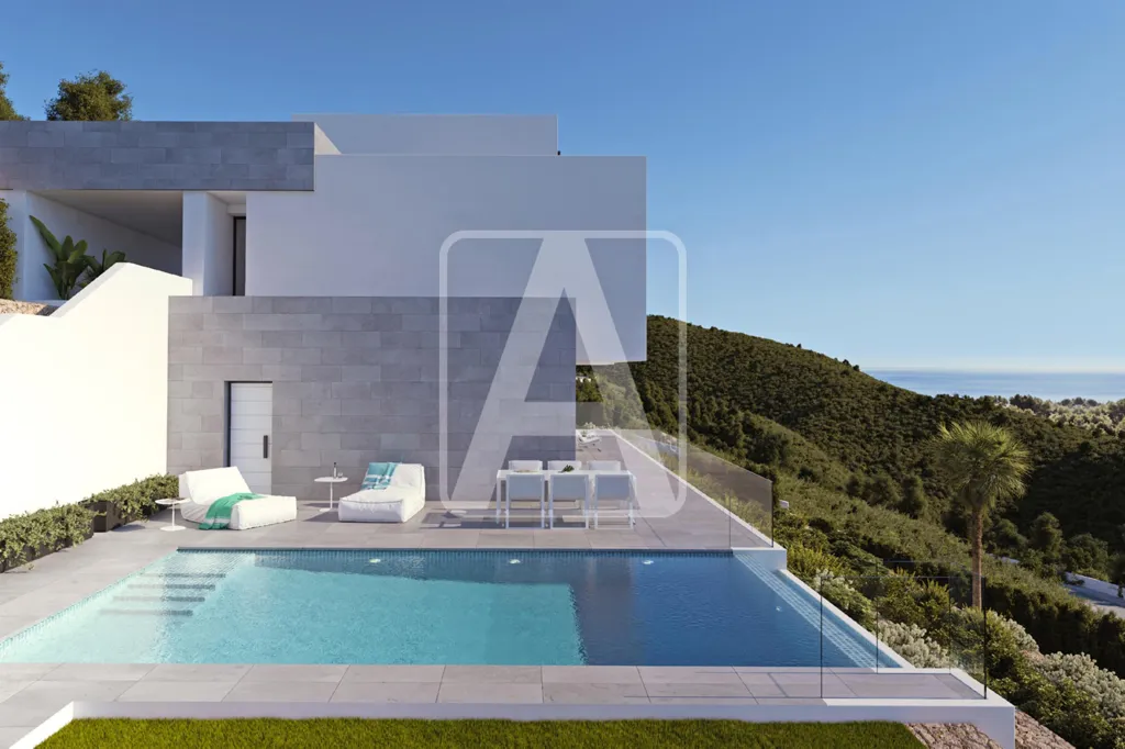 Pool - Luxury Villa with Sea Views in Altea