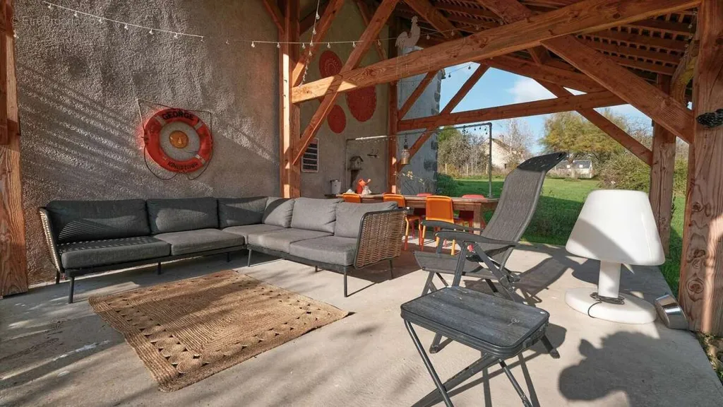 Terrass - Authentic House with Panoramic View in Champallement