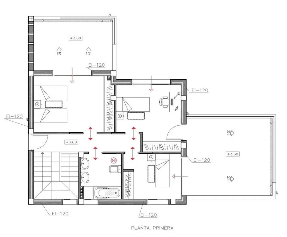 Planimetria - Modern Villa with Open Views in San Miguel