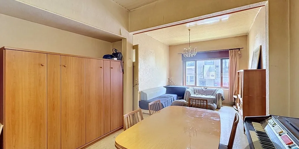 Salle à manger - Studio avec Salle de Nuit à Blankenberge, Proche de la Mer