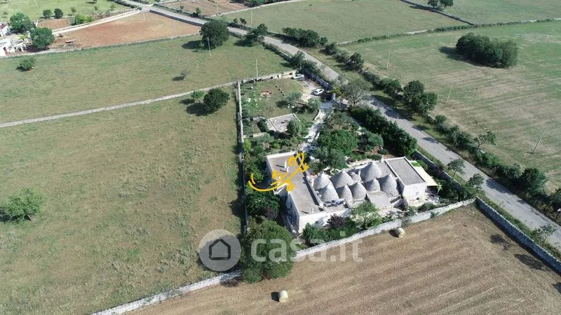 Vue aérienne - Rustic Trullo Complex with Garden in Martina Franca