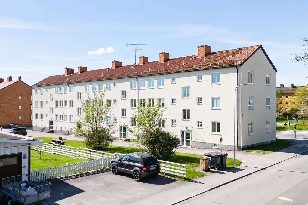 Aerial - Central One-Bedroom Flat with Balcony in Borlänge