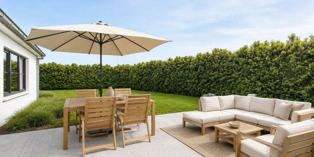 Terrasse - Villa Rénovée avec Jardin à Knokke