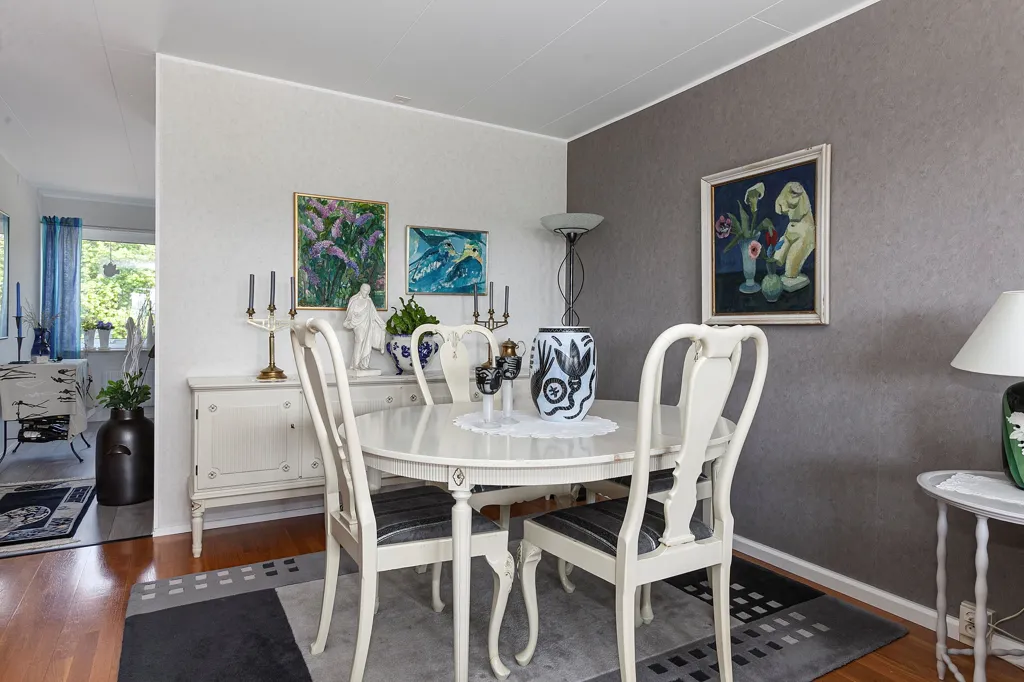 Sala da pranzo - Renovated Flat with South-Facing Balcony in Klippan