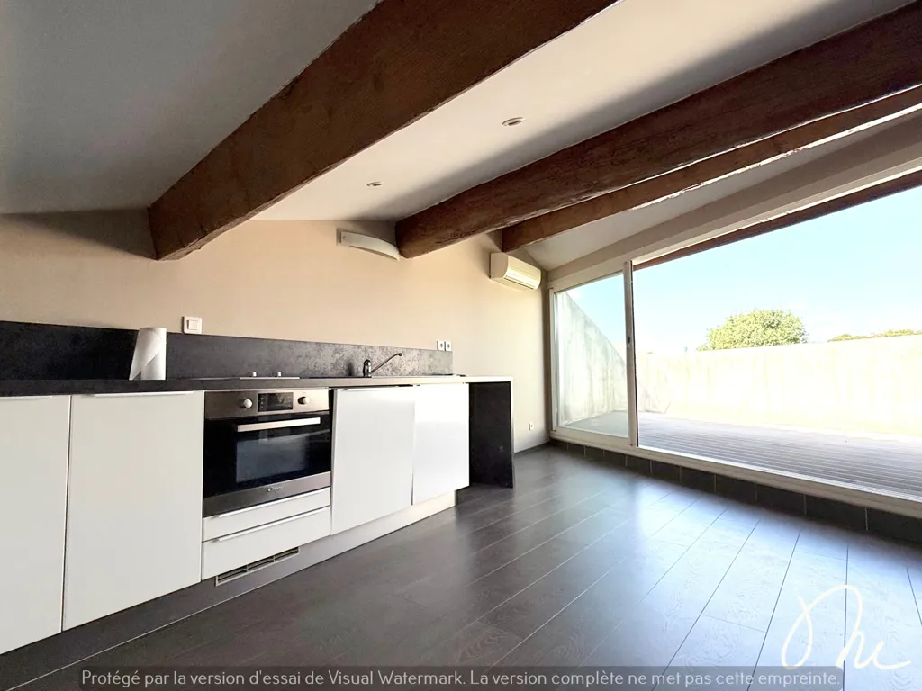 Cucina - Village House with Terraces in Junas