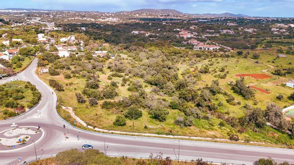 Vue aérienne - Development Plot in Loulé, Algarve