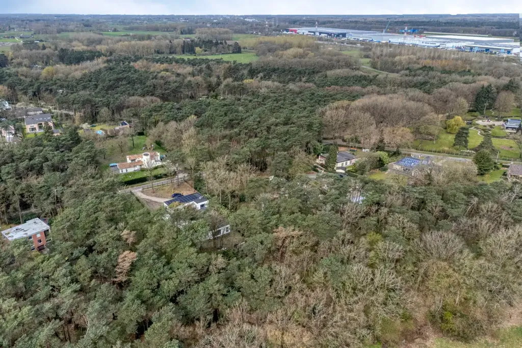 Vista aerea - Villa with Pool and Office in Grobbendonk