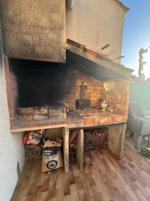 Terrasse - Maison T3 + Bureau à 300 m des Plages à Valras-Plage